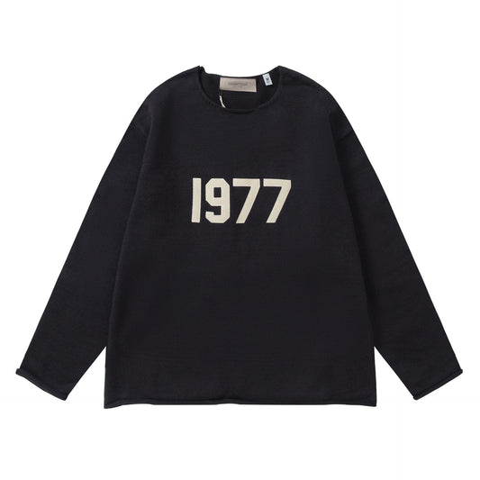 Fear of God Essentials 1977 Knit Hoodie Knitwear Men's and Women's Sweaters